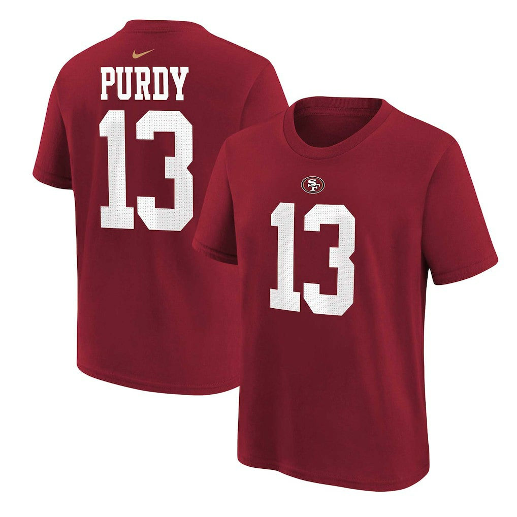 San Francisco 49ers Nike Brock Purdy  Preschool Player Name & Number T-Shirt