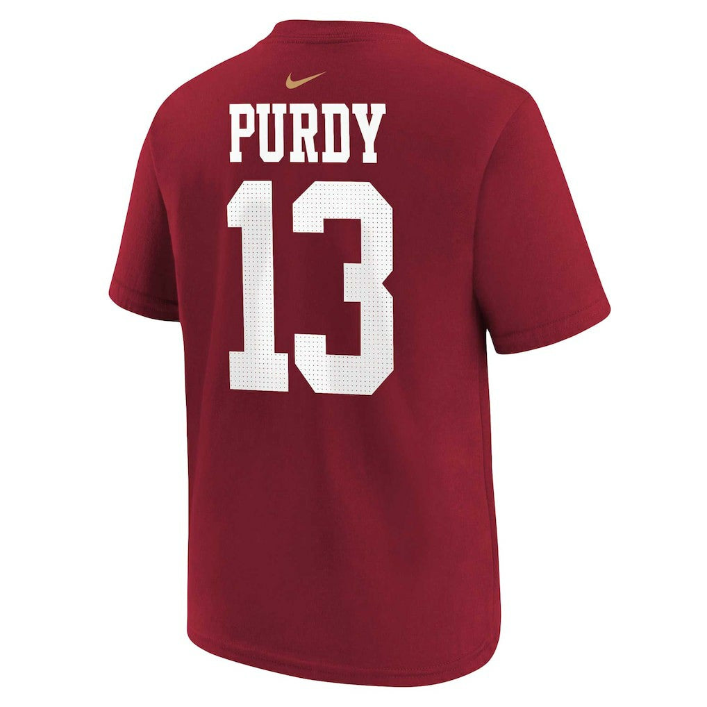 San Francisco 49ers Nike Brock Purdy  Preschool Player Name & Number T-Shirt