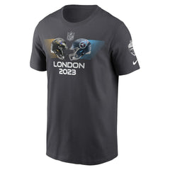 Baltimore Ravens Nike vs. Tennessee Titans 2023 London Game Essential T-Shirt