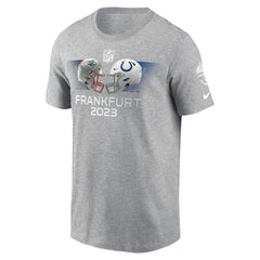 Indianapolis Colts Nike New England Patriots vs.  2023 Frankfurt Game Essential T-Shirt
