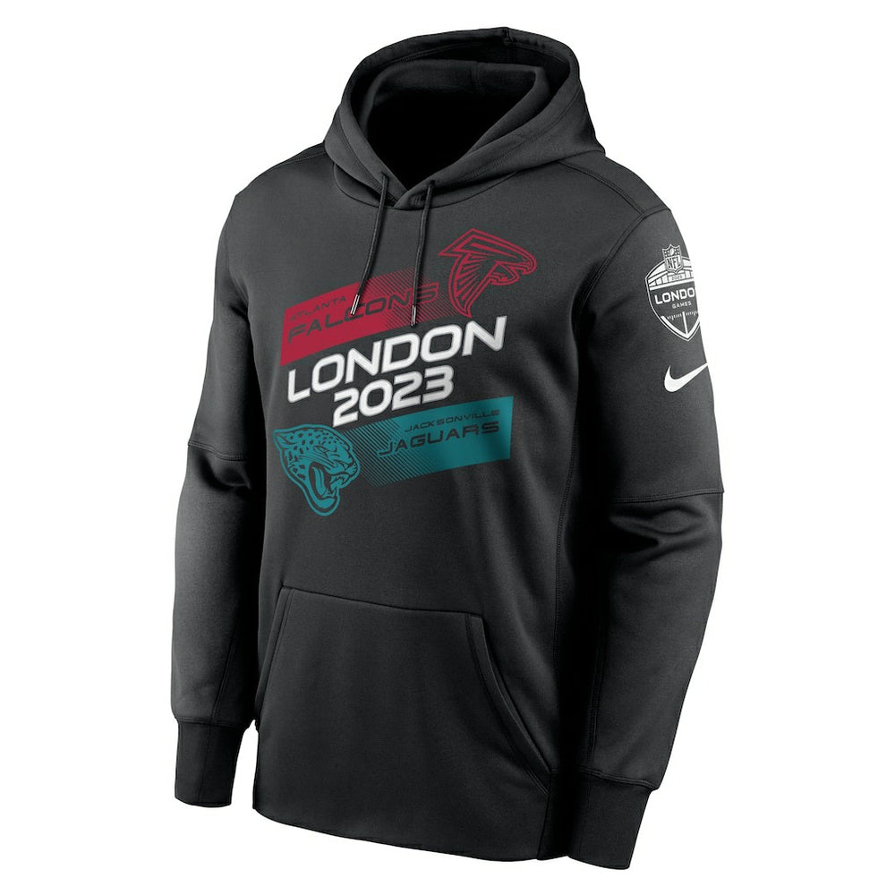 Atlanta Falcons Nike vs. Jacksonville Jaguars 2023 London Game Pullover Hoodie