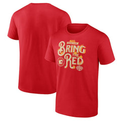 Calgary Flames Fanatics 2023 NHL Heritage Classic Local T-Shirt – Red On Sale