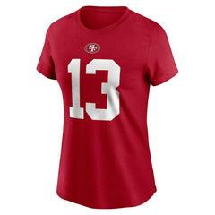 San Francisco 49ers Nike Brock Purdy  Women's Player Name & Number T-Shirt