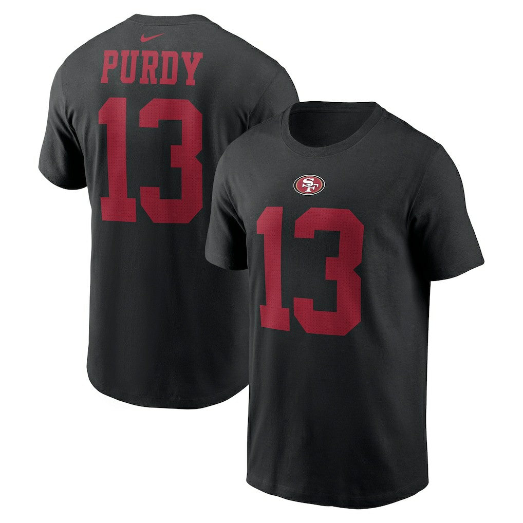 San Francisco 49ers Nike Brock Purdy  Player Name & Number T-Shirt