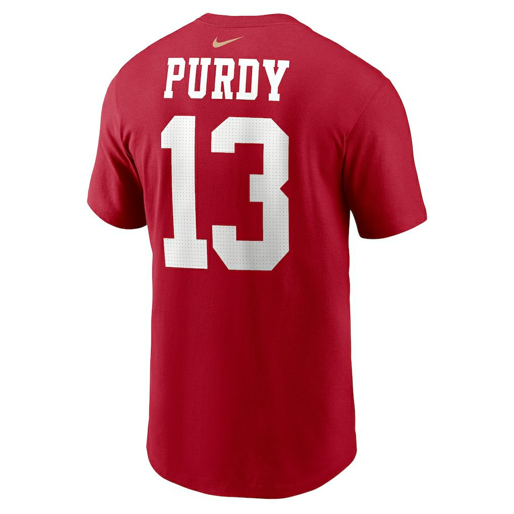 San Francisco 49ers Nike Brock Purdy  Player Name & Number T-Shirt