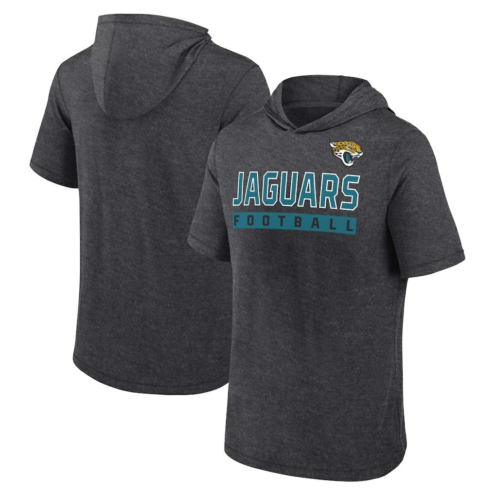 Jacksonville Jaguars Fanatics Push Short Sleeve Pullover Hoodie