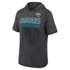 Jacksonville Jaguars Fanatics Push Short Sleeve Pullover Hoodie