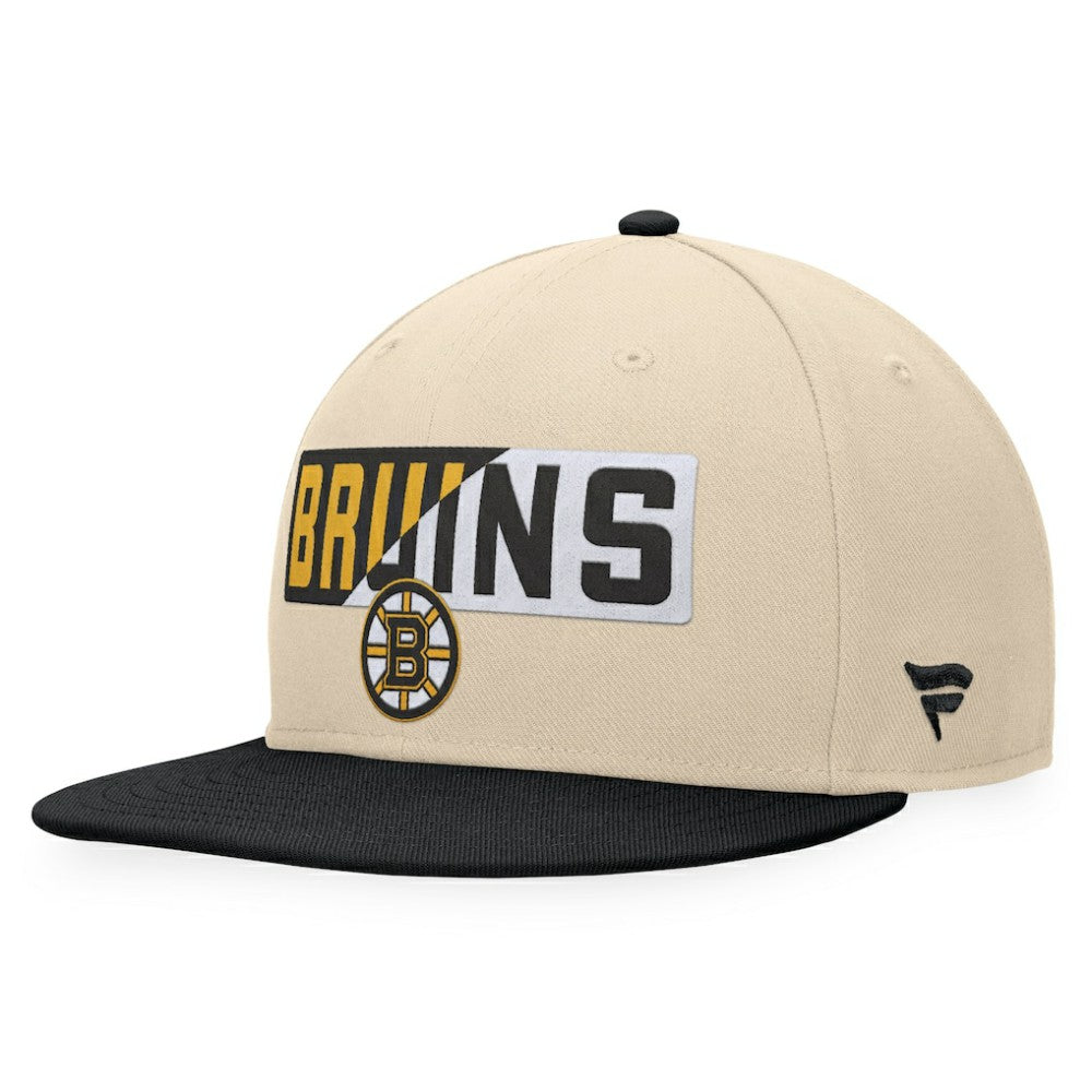 Boston Bruins Fanatics Goalaso Snapback Hat For Sale