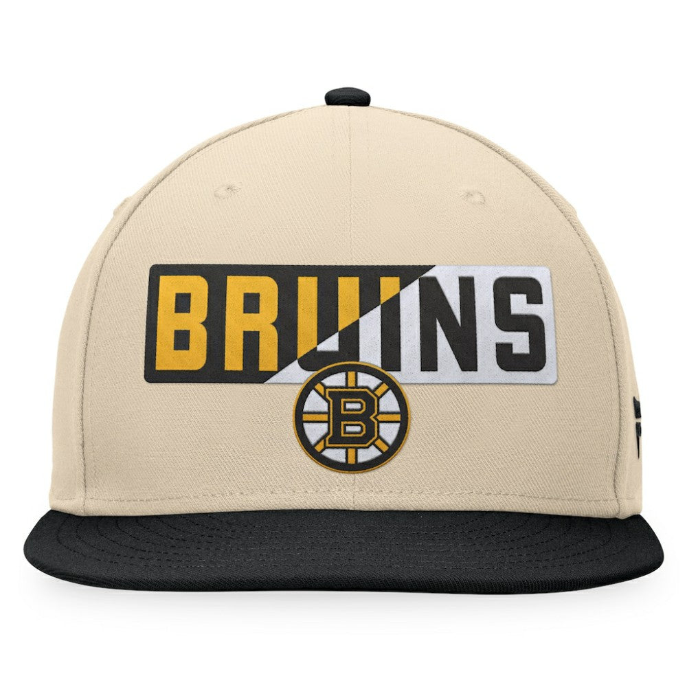 Boston Bruins Fanatics Goalaso Snapback Hat For Sale