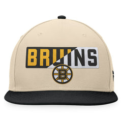 Boston Bruins Fanatics Goalaso Snapback Hat For Sale