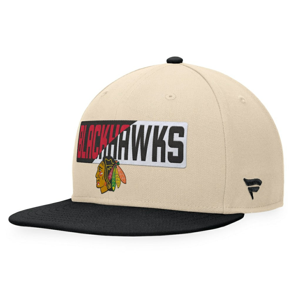 Chicago Blackhawks Fanatics Goalaso Snapback Hat On Sale