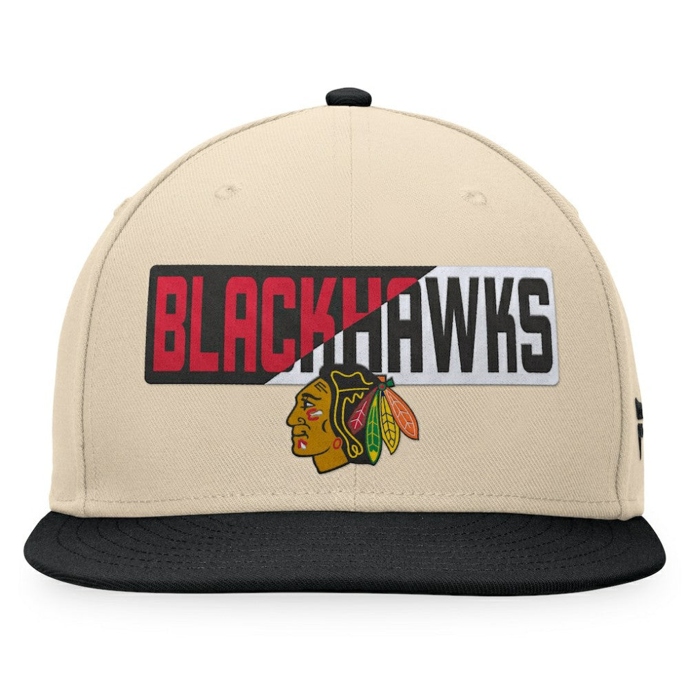Chicago Blackhawks Fanatics Goalaso Snapback Hat On Sale
