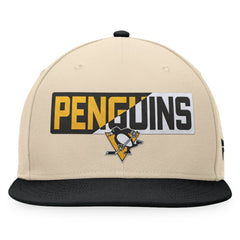 Pittsburgh Penguins Fanatics Goalaso Snapback Hat Online