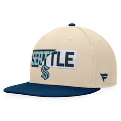 Seattle Kraken Fanatics Goalaso Snapback Hat Online