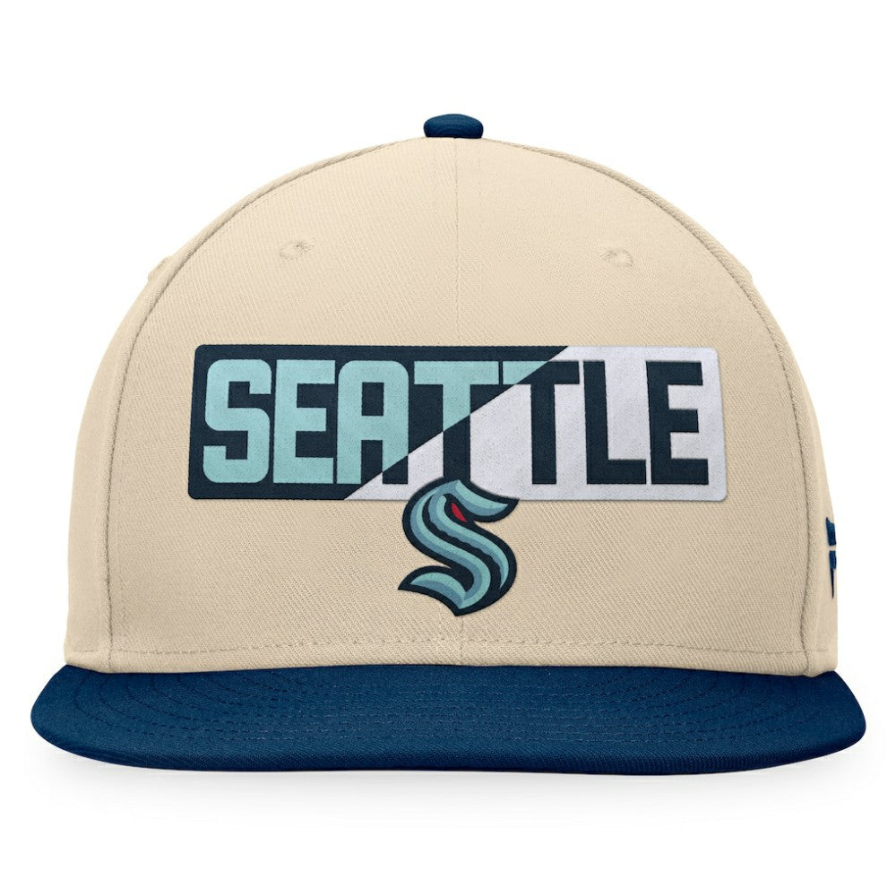 Seattle Kraken Fanatics Goalaso Snapback Hat Online