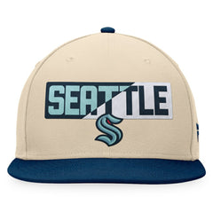 Seattle Kraken Fanatics Goalaso Snapback Hat Online
