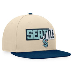 Seattle Kraken Fanatics Goalaso Snapback Hat Online