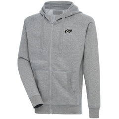 Carolina Hurricanes Antigua Metallic Logo Victory Full-Zip Hoodie Discount