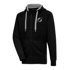 New Jersey Devils Antigua Metallic Logo Victory Full-Zip Hoodie Online