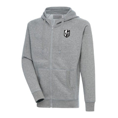 Vegas Golden Knights Antigua Metallic Logo Victory Full-Zip Hoodie On Sale