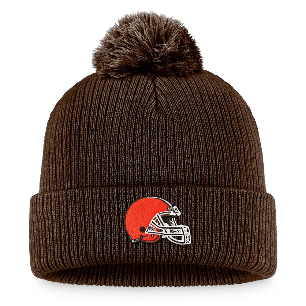 Cleveland Browns Fanatics Women's Cuffed Knit Hat with Pom