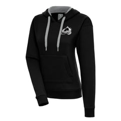 Colorado Avalanche Antigua Women's Metallic Logo Victory Pullover Hoodie Sale