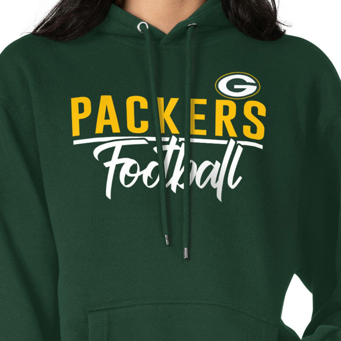 Green Bay Packers  G-III 4Her by Carl Banks Women's Graphic Fleece Pullover Hoodie