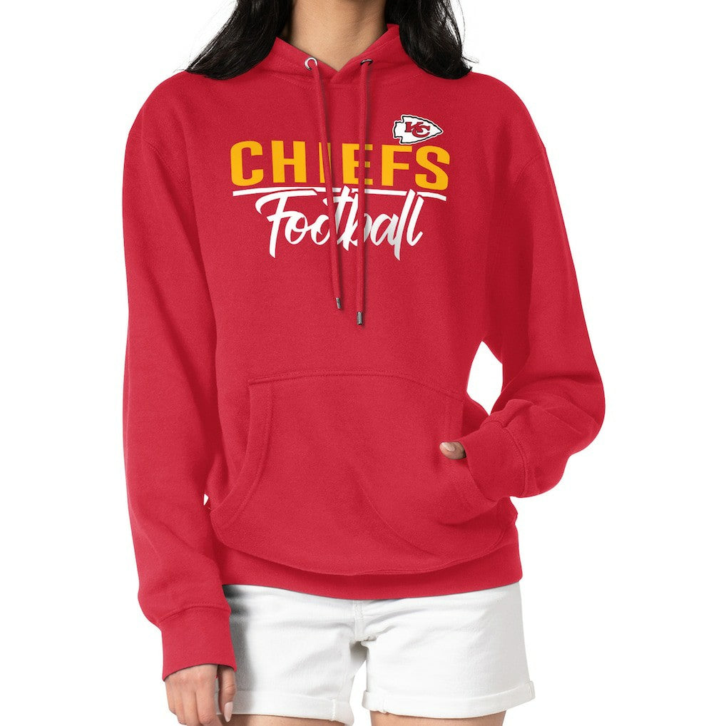 Kansas City Chiefs  G-III 4Her by Carl Banks Women's Graphic Fleece Pullover Hoodie