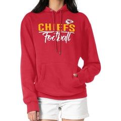 Kansas City Chiefs  G-III 4Her by Carl Banks Women's Graphic Fleece Pullover Hoodie