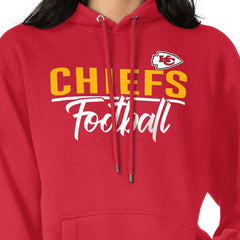 Kansas City Chiefs  G-III 4Her by Carl Banks Women's Graphic Fleece Pullover Hoodie
