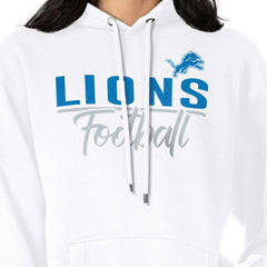 Detroit Lions  G-III 4Her by Carl Banks Women's Graphic Fleece Pullover Hoodie