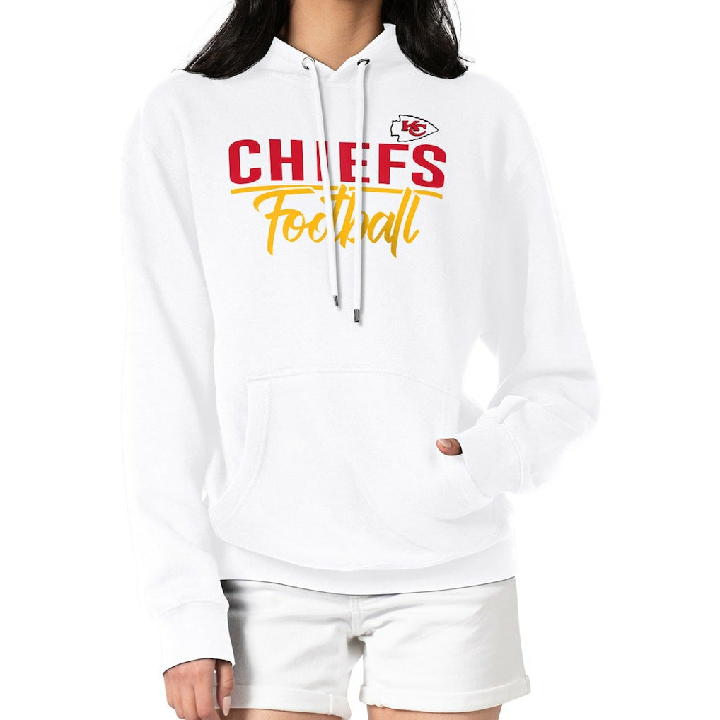 Kansas City Chiefs  G-III 4Her by Carl Banks Women's Graphic Fleece Pullover Hoodie