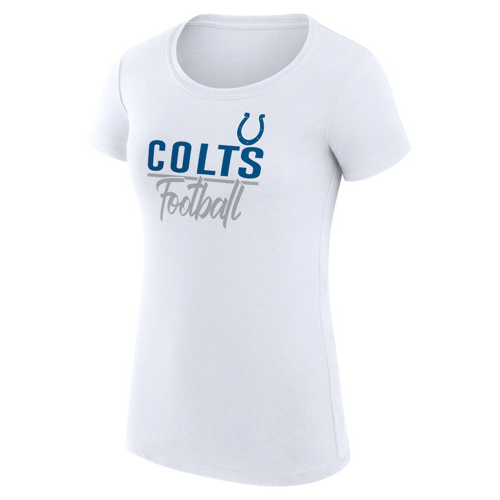 Indianapolis Colts  G-III 4Her by Carl Banks Women's Team Graphic Fitted T-Shirt