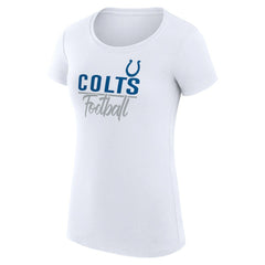 Indianapolis Colts  G-III 4Her by Carl Banks Women's Team Graphic Fitted T-Shirt