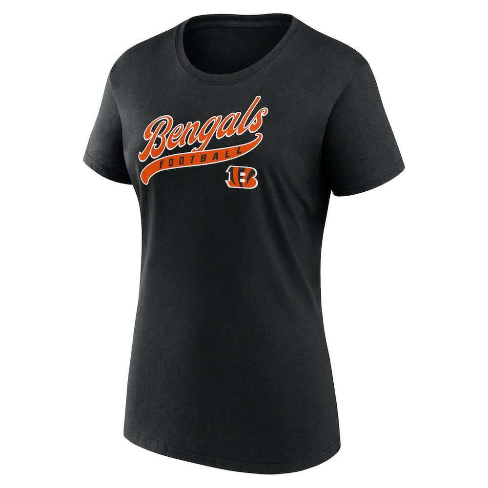 Cincinnati Bengals Fanatics Women's Start to Finish T-Shirt & Shorts Combo Pack