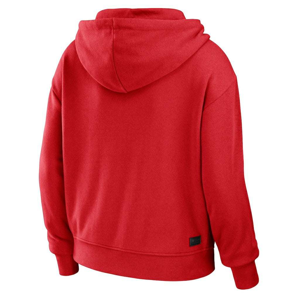 Chicago Bulls WEAR by Erin Andrews Women's Color-Block Full-Zip Hoodie Online