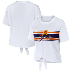 Phoenix Suns WEAR by Erin Andrews Women's Tie-Front T-Shirt Online
