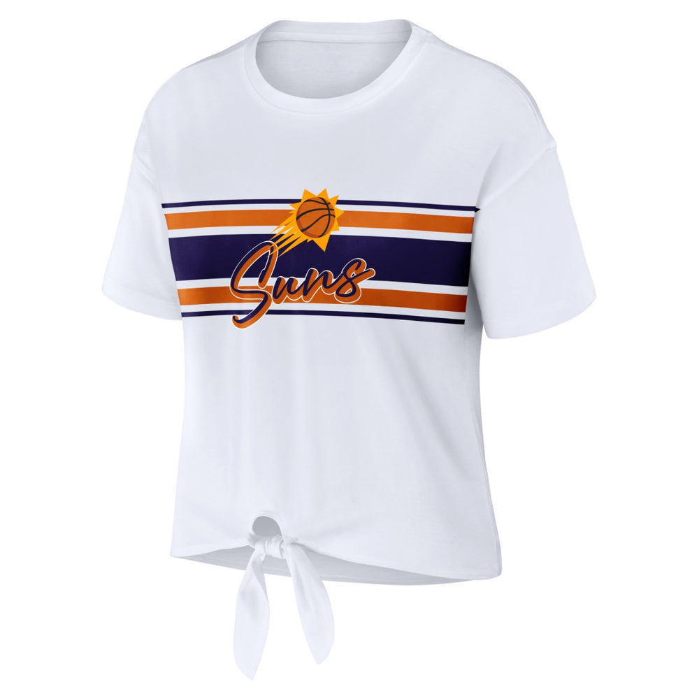 Phoenix Suns WEAR by Erin Andrews Women's Tie-Front T-Shirt Online