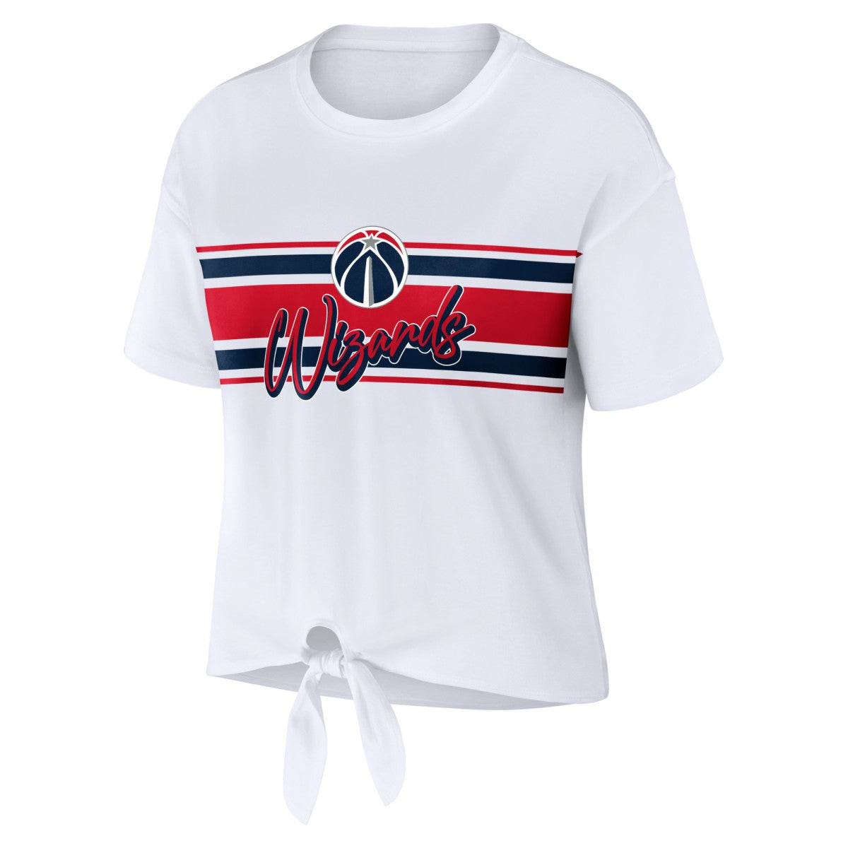 Washington Wizards WEAR by Erin Andrews Women's Tie-Front T-Shirt Discount
