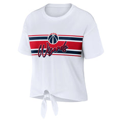 Washington Wizards WEAR by Erin Andrews Women's Tie-Front T-Shirt Discount