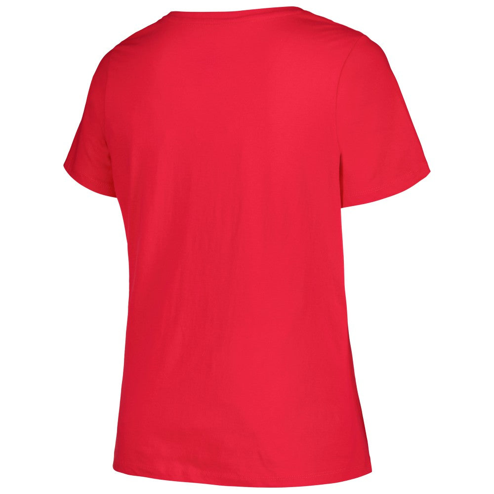 Los Angeles Angels Profile Women's Plus Size Arch Logo T-Shirt | MLB Sale
