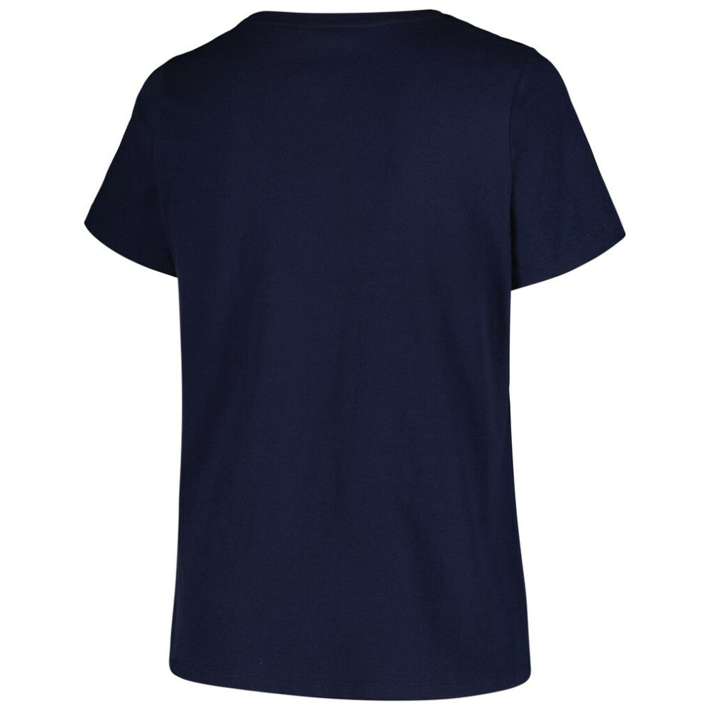 Cleveland Guardians Profile Women's Plus Size Arch Logo T-Shirt | MLB Online