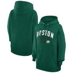Boston Celtics G-III 4Her by Carl Banks Women's Filigree Logo Pullover Hoodie - Kelly Green sale New