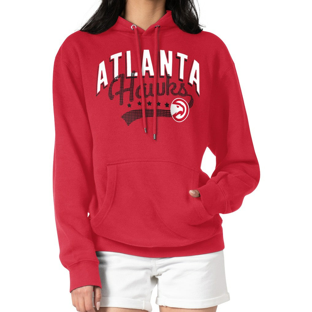 Atlanta Hawks G-III 4Her by Carl Banks Women's Filigree Logo Pullover Hoodie - Red for sale Discount