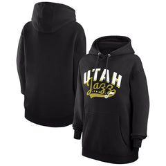 Utah Jazz G-III 4Her by Carl Banks Women's Filigree Logo Pullover Hoodie - Black shop Discount