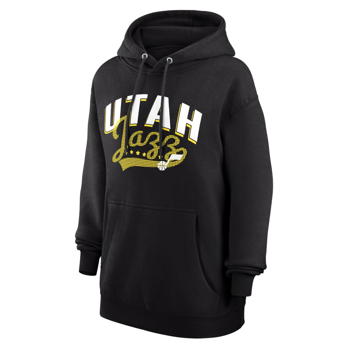 Utah Jazz G-III 4Her by Carl Banks Women's Filigree Logo Pullover Hoodie - Black shop Discount