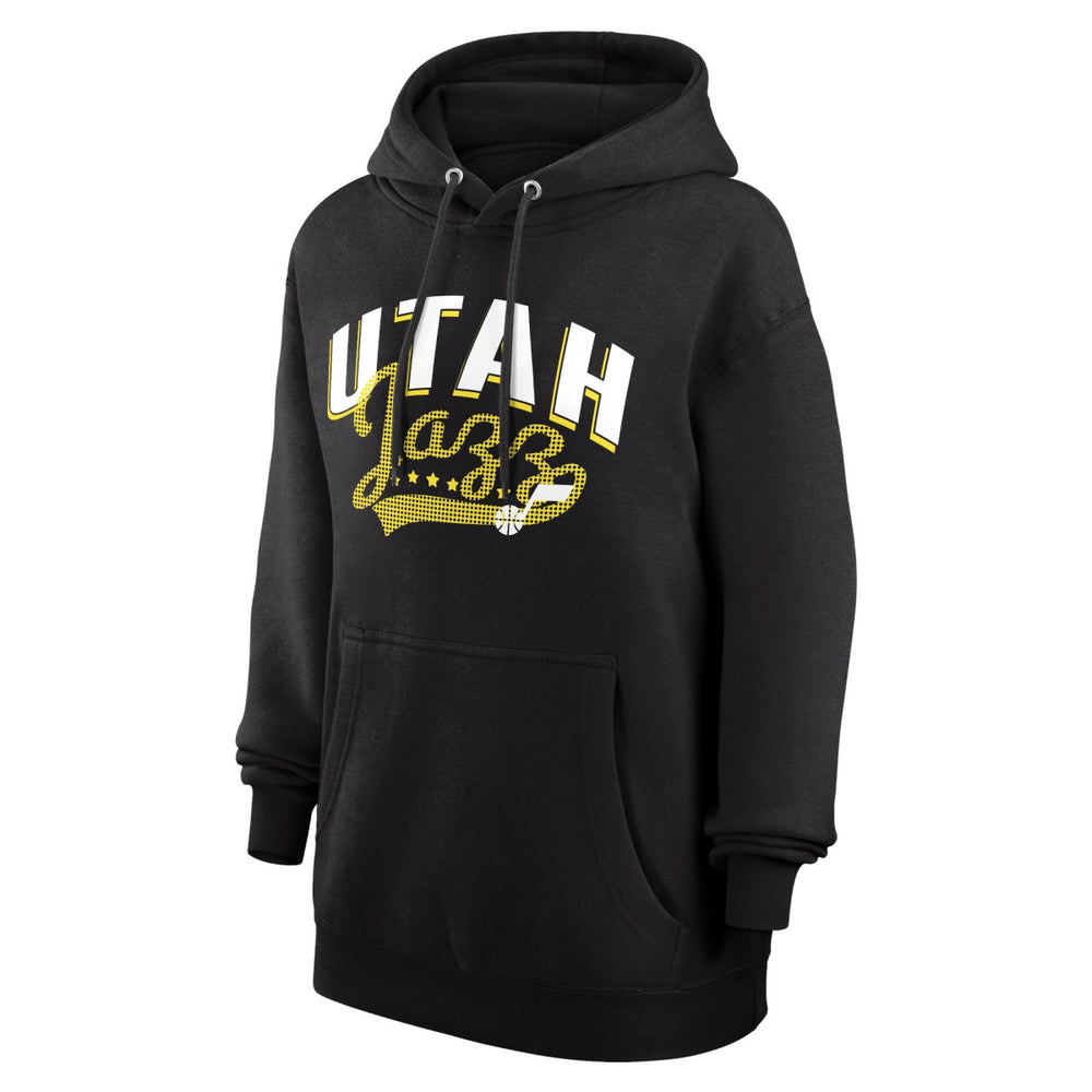 Utah Jazz G-III 4Her by Carl Banks Women's Filigree Logo Pullover Hoodie - Black shop Discount
