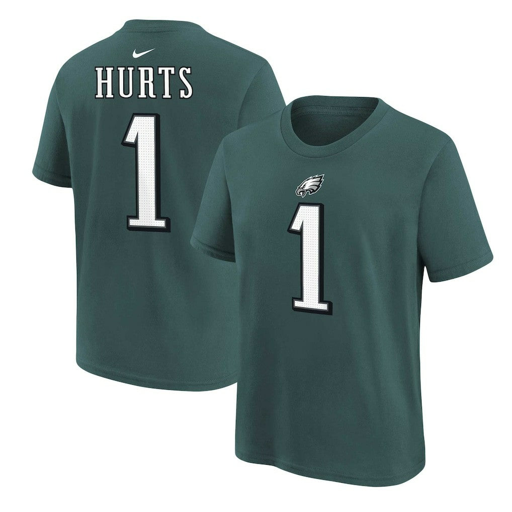 Philadelphia Eagles Nike Jalen Hurts  Youth Player Name & Number T-Shirt