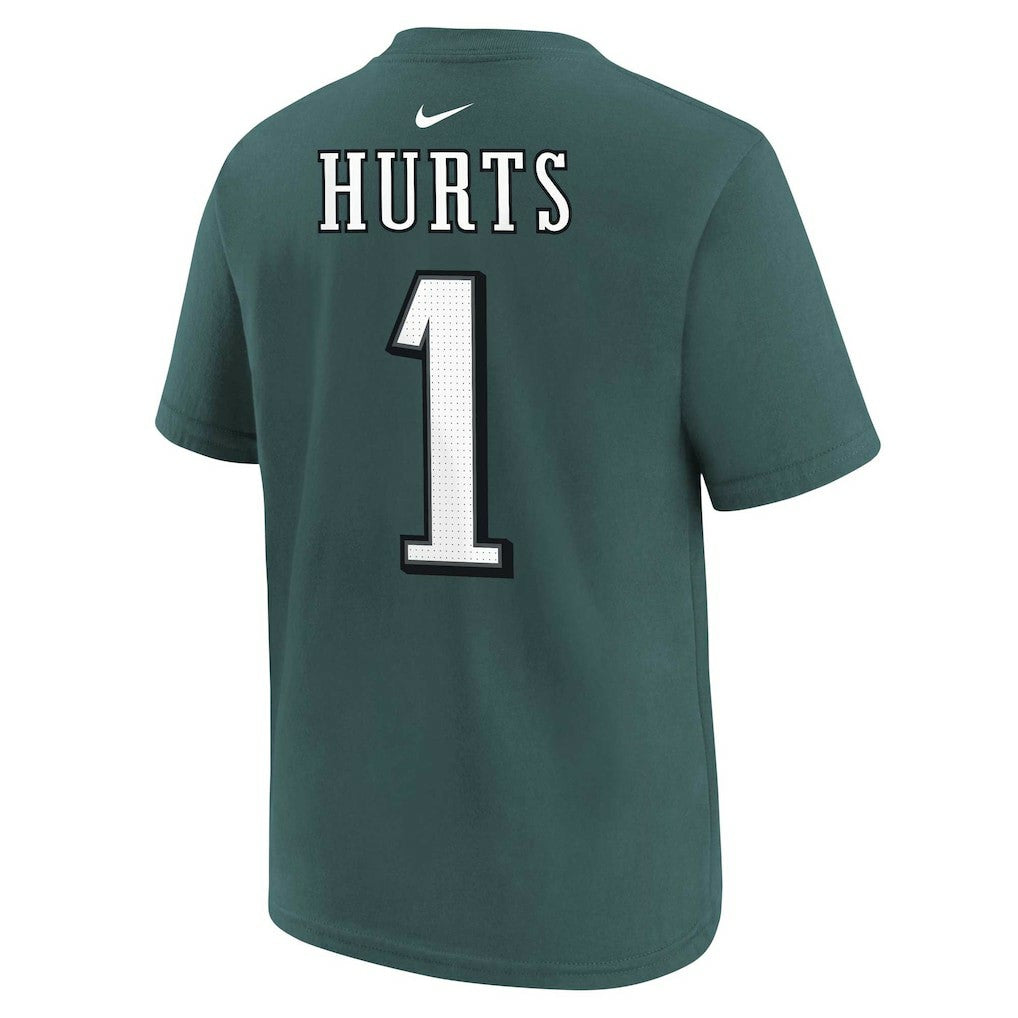 Philadelphia Eagles Nike Jalen Hurts  Youth Player Name & Number T-Shirt