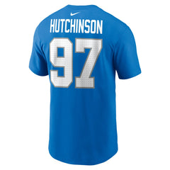Detroit Lions Nike Aidan Hutchinson  Youth Player Name & Number T-Shirt